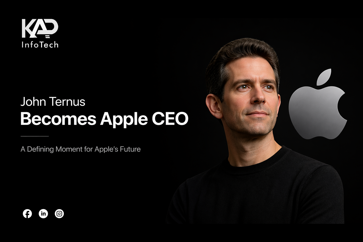 John Ternus Becomes Apple CEO